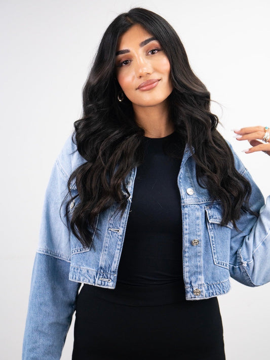 Hollywood Waves mit den Senait Clip-in Extensions