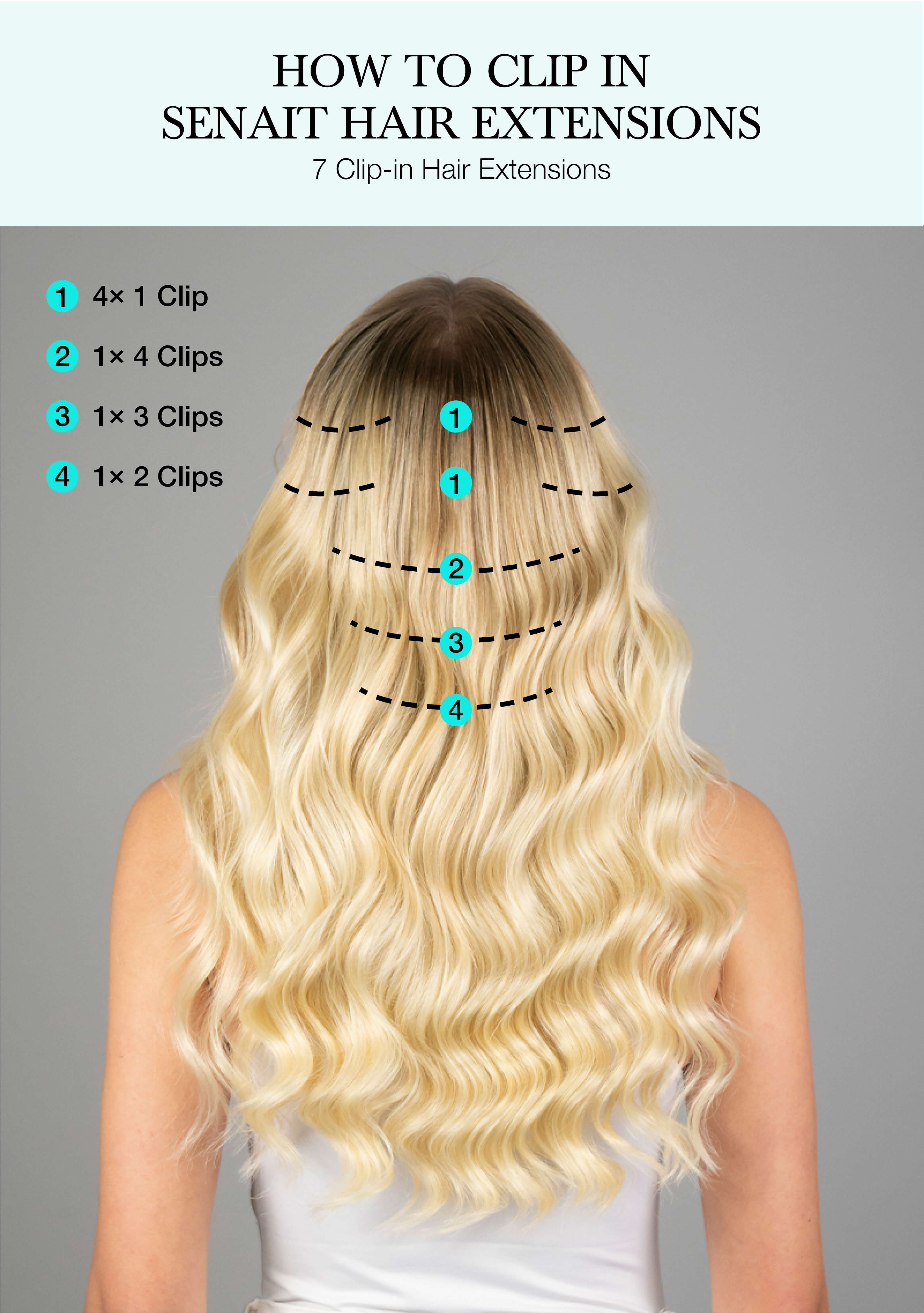 Clip-In SET - 10.0 Natural Blonde