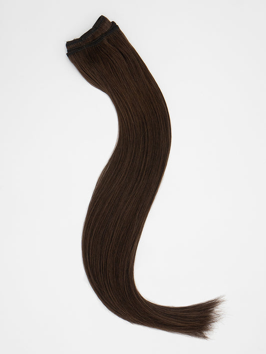 Dark Chocolate Brown Haartressen (100g)