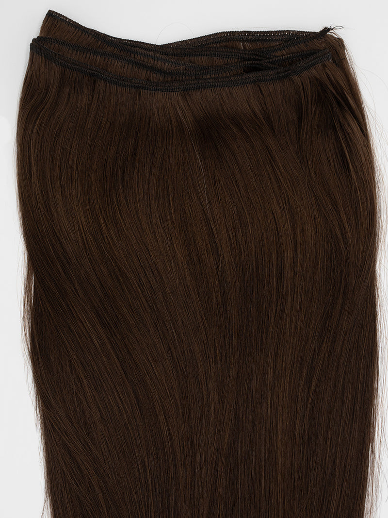 Dark Chocolate Brown Haartressen (100g)